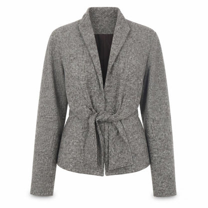 Womens UK Size 2 Anne Klein Grey Basic Jacket