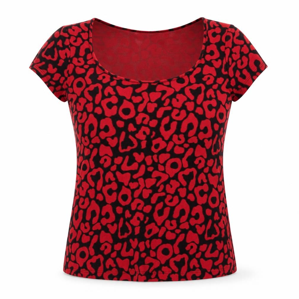 Womens UK Size 14 Marks and Spencer Red  T-Shirt