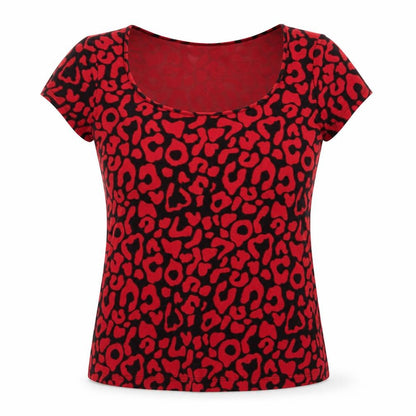 Womens UK Size 14 Marks and Spencer Red  T-Shirt