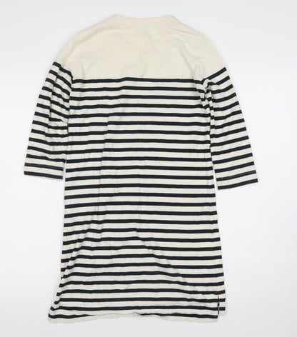 INES DE LA FRESSANGE Women's T-Shirt Dress, S, Striped