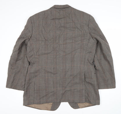 Mens UK Size 44 St Michael Regular Brown Suit Jacket