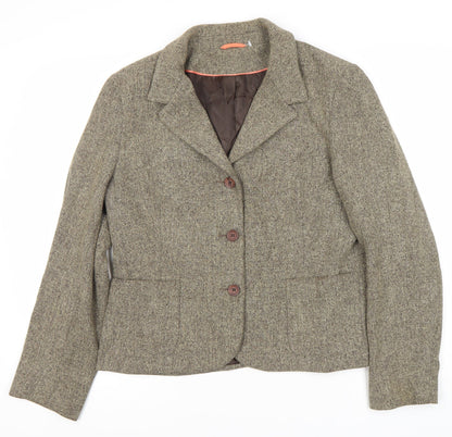 Womens UK Size 16 Berketex Regular Grey Suit Jacket
