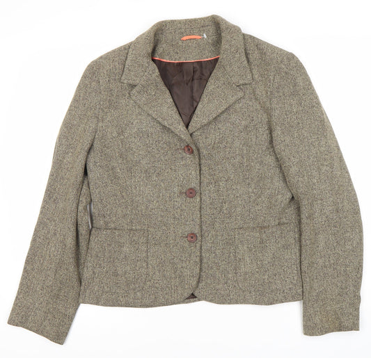 Womens UK Size 16 Berketex Regular Grey Suit Jacket