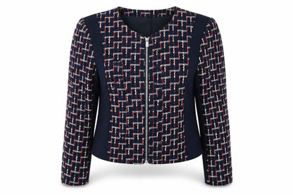 Womens UK Size 8 H&M Blue Basic Jacket