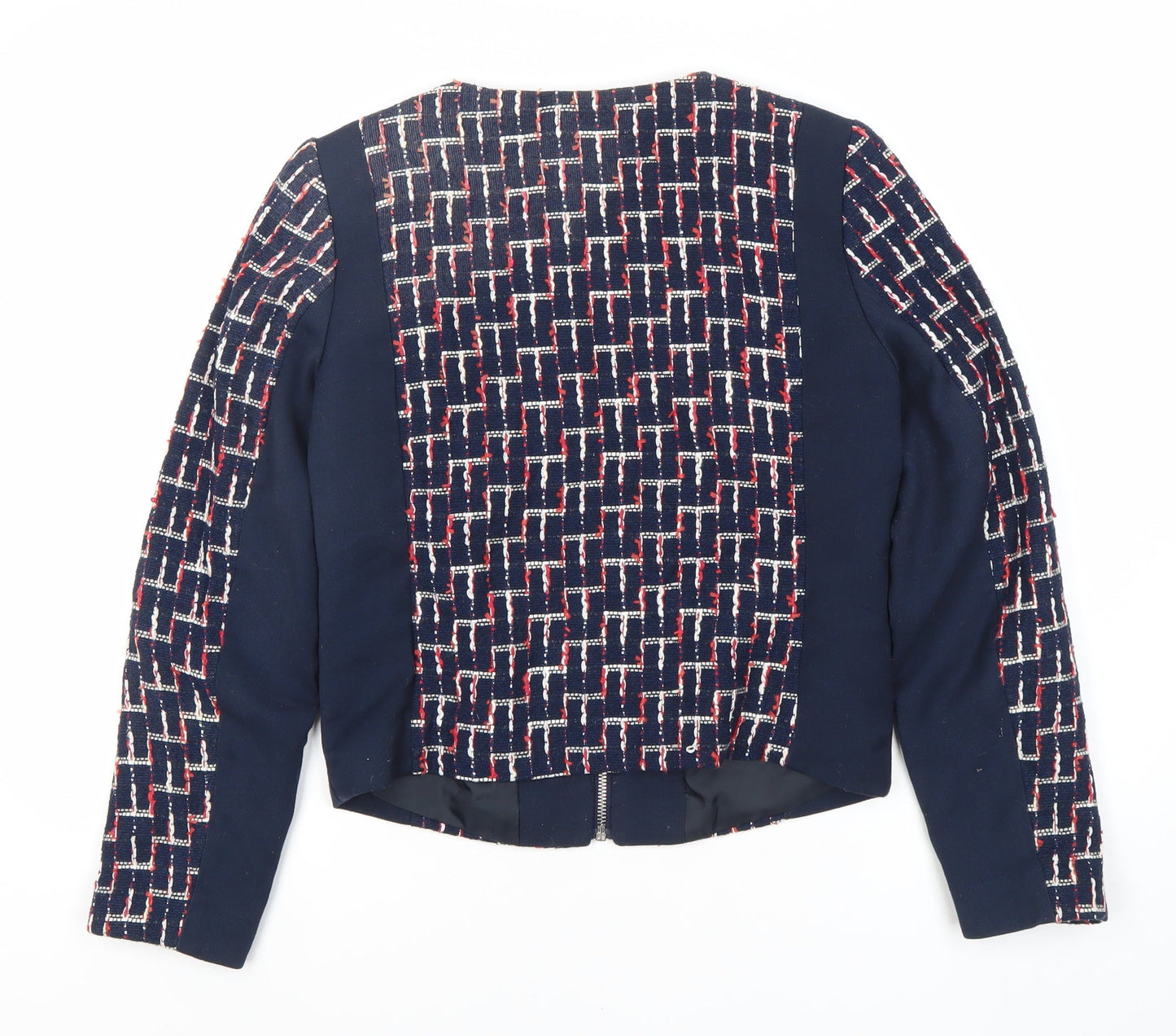 Womens UK Size 8 H&M Blue Basic Jacket