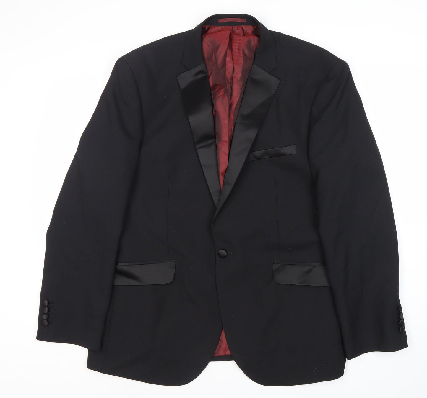 Charlton Gray Men's Black Shawl Collar Blazer 44S