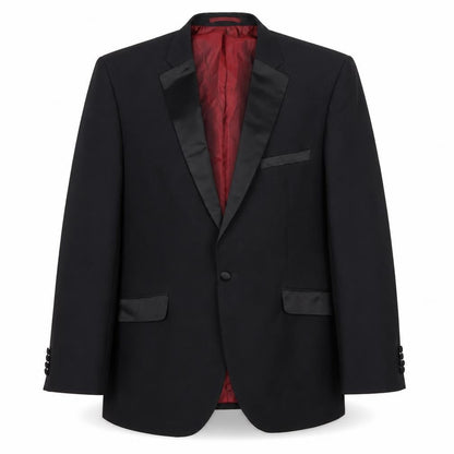 Charlton Gray Men's Black Shawl Collar Blazer 44S