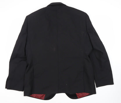 Charlton Gray Men's Black Shawl Collar Blazer 44S