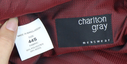 Charlton Gray Men's Black Shawl Collar Blazer 44S