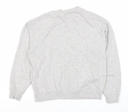 Monki Women’s Grey Pullover Sweatshirt XS