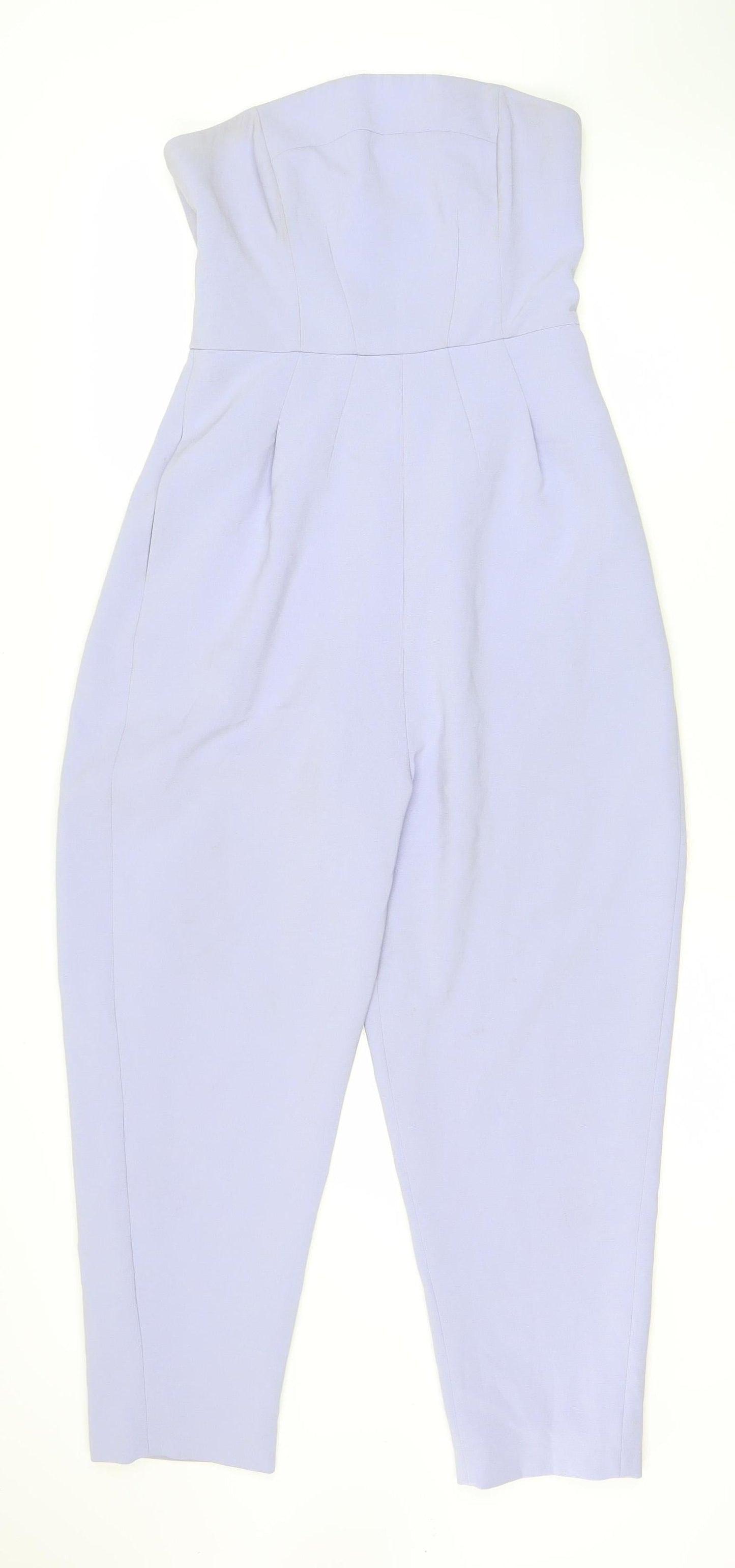 Whistles Women’s Blue Jumpsuit, Size 10, Elegant Formal Wear