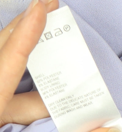 Whistles Women’s Blue Jumpsuit, Size 10, Elegant Formal Wear