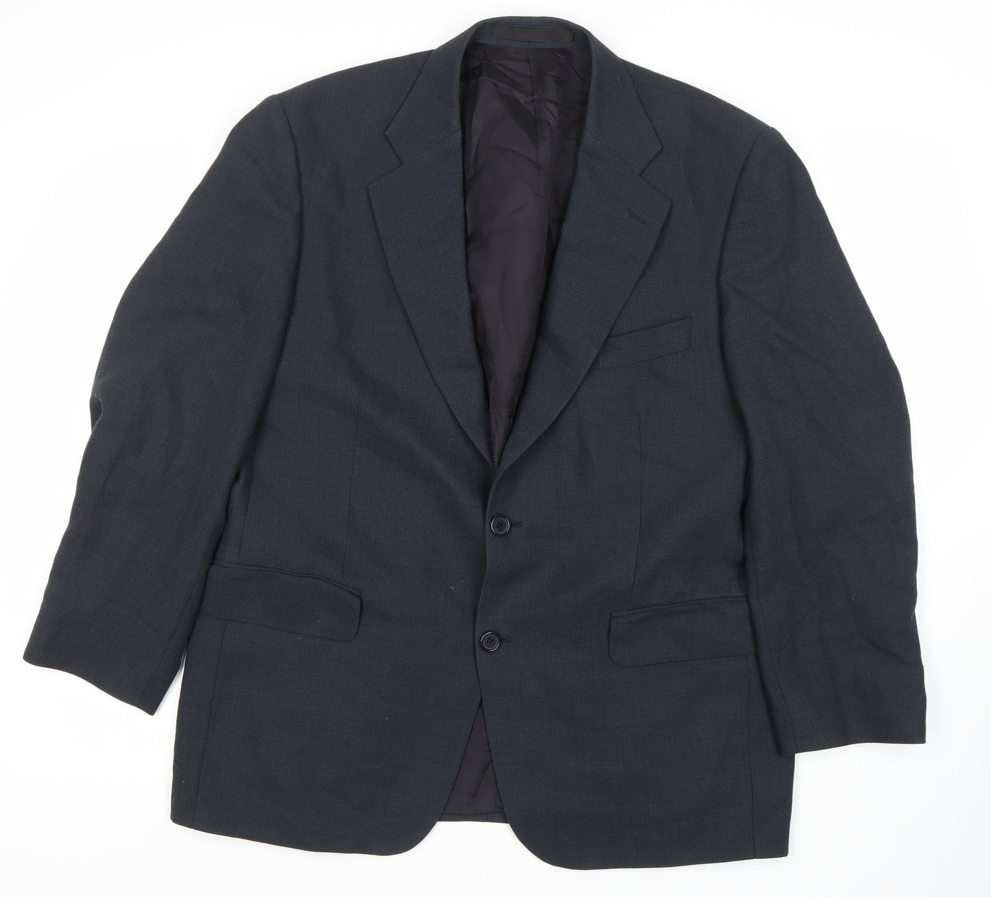 Marks & Spencer Men's Blue Suit Jacket, 42 Short, Business Attire