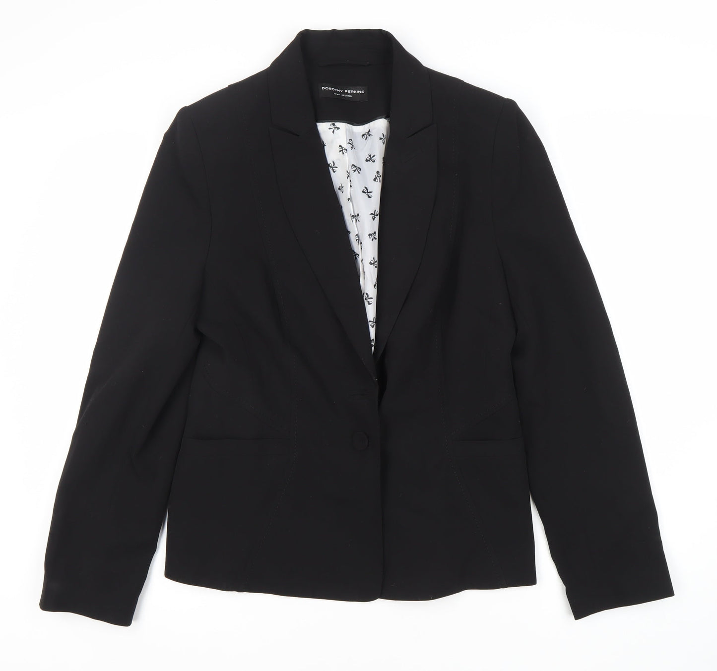 Dorothy Perkins Women's Black Blazer Size 14
