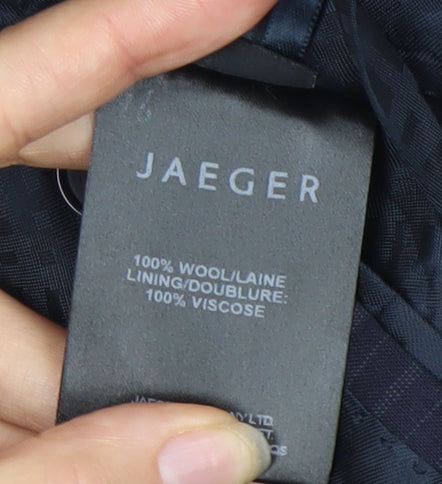 Mens UK Size 42 Jaeger Regular Blue Suit Jacket