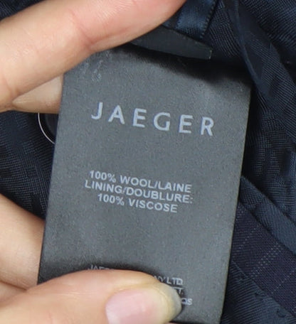 Mens UK Size 42 Jaeger Regular Blue Suit Jacket
