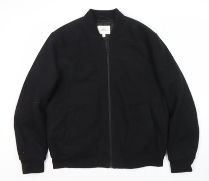 Mens UK Size L Marks and Spencer Black Basic Jacket