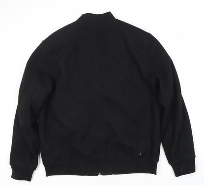 Mens UK Size L Marks and Spencer Black Basic Jacket