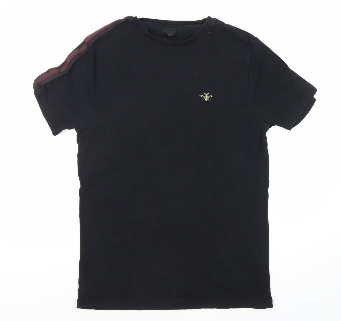 River Island Men's Black Logo T-Shirt M