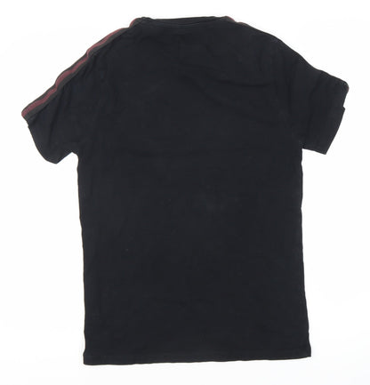 River Island Men's Black Logo T-Shirt M