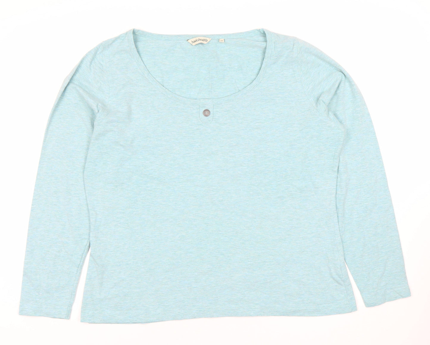 Womens UK Size 20 Hawkshead Blue  T-Shirt