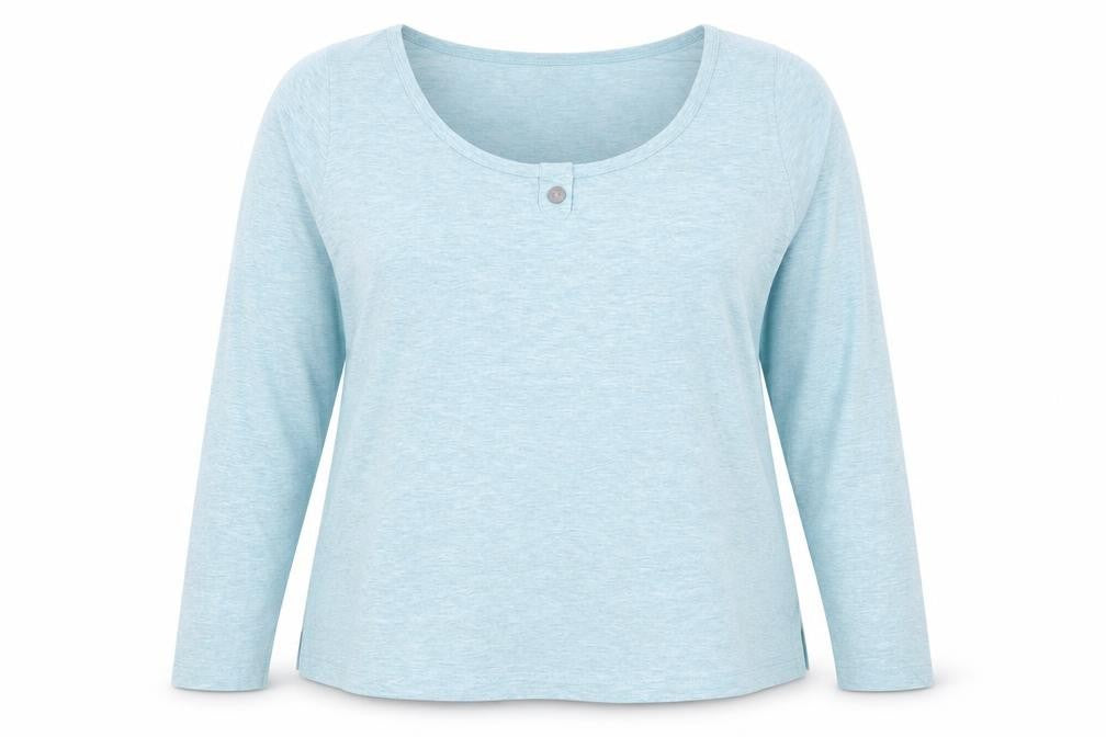 Womens UK Size 20 Hawkshead Blue  T-Shirt