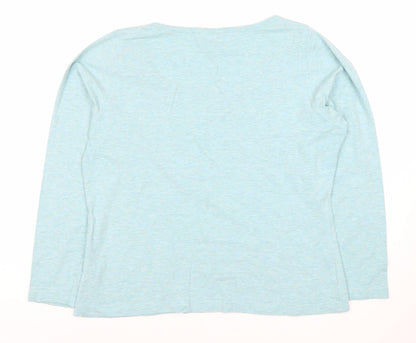 Womens UK Size 20 Hawkshead Blue  T-Shirt