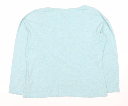 Hawkshead Women's Blue Long Sleeve T-Shirt Size 20