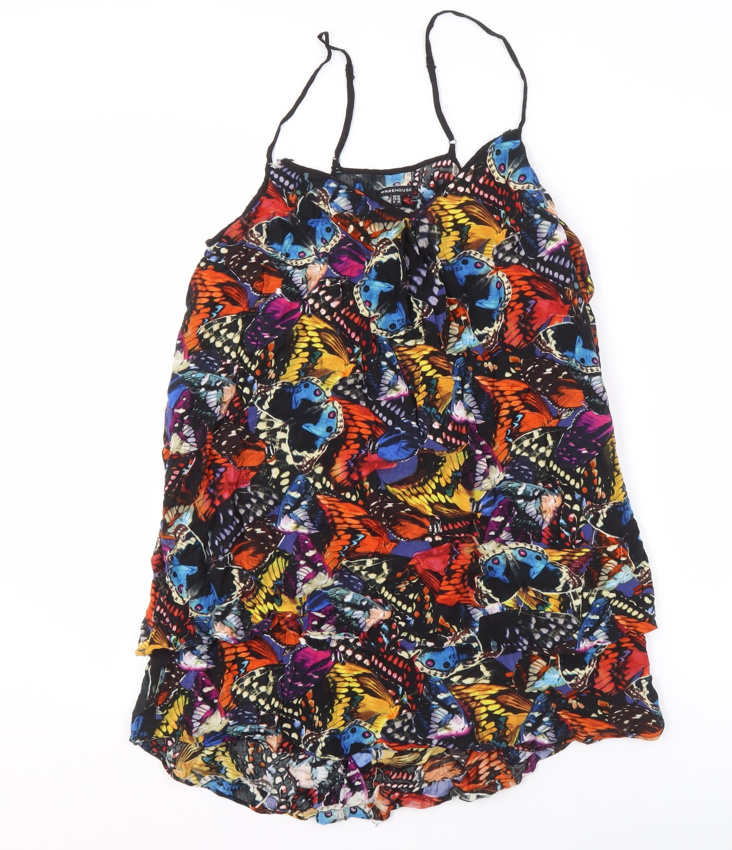 Womens UK Size 18 Warehouse Multicoloured Camisole Tank