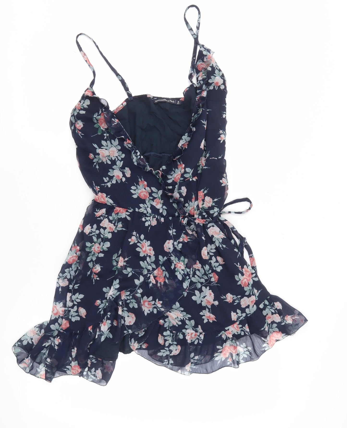 Abercrombie & Fitch Women's Floral Mini Wrap Dress S