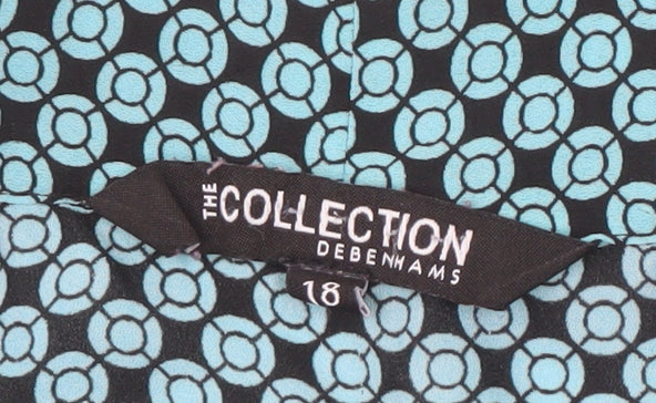 Womens UK Size 18 Debenhams Blue  Blouse