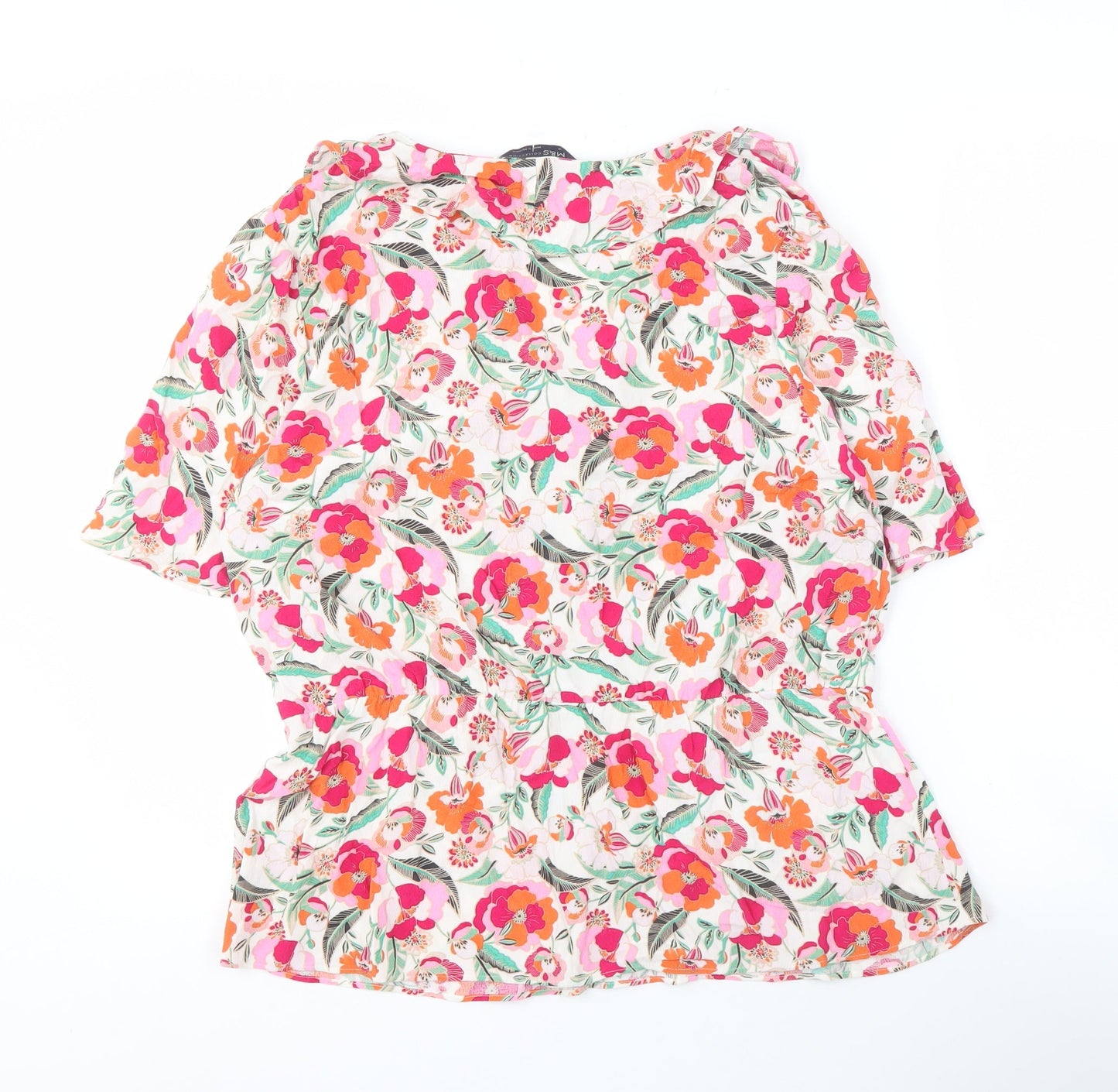 Womens UK Size 14 Marks and Spencer Multicoloured  Blouse
