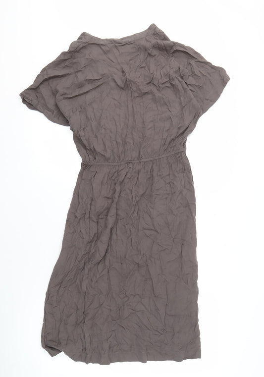 Louche Women's Grey Sheath Dress Size 12