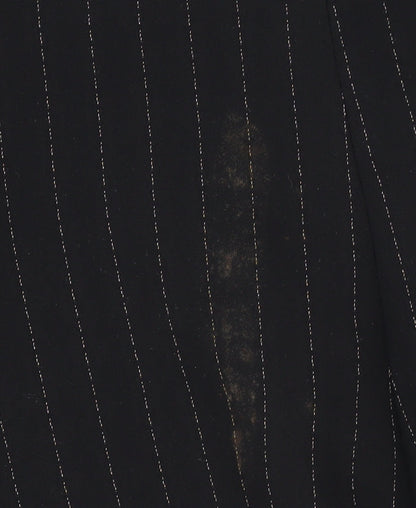 Marks and Spencer Women's Black Trumpet Skirt - Size 10