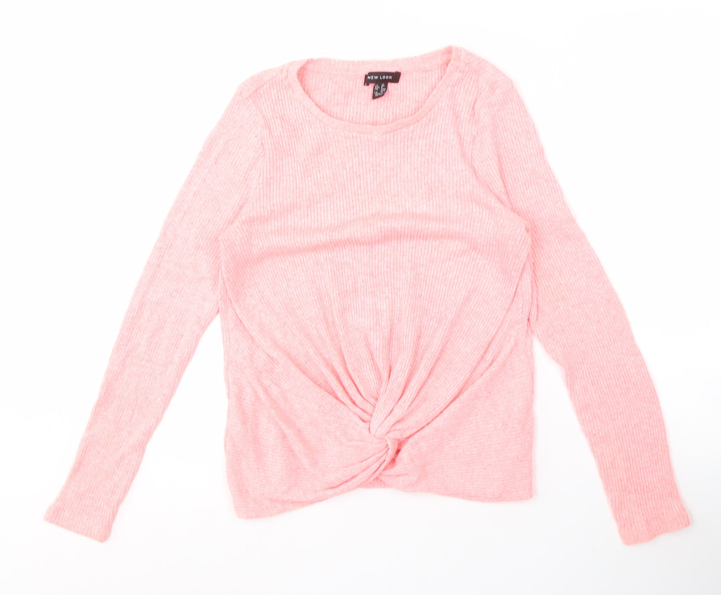 Womens UK Size 12 New Look Pink Pullover Jumper