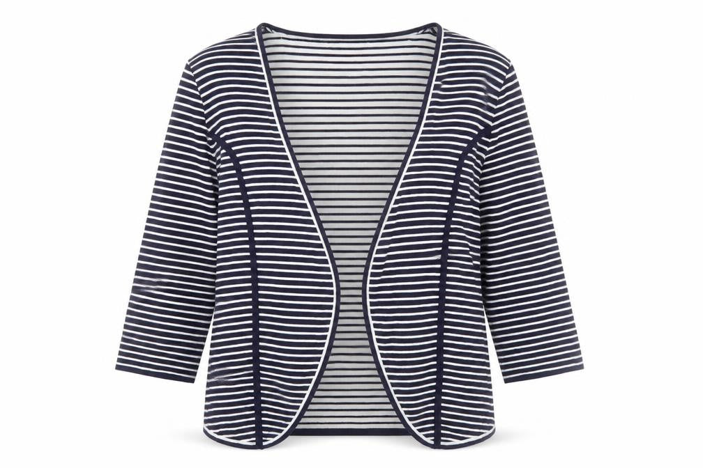 Womens UK Size S Casamia Blue Cardigan Jumper