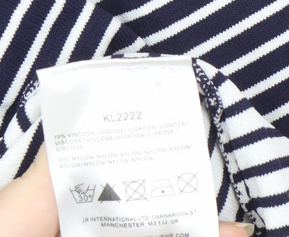 Womens UK Size S Casamia Blue Cardigan Jumper