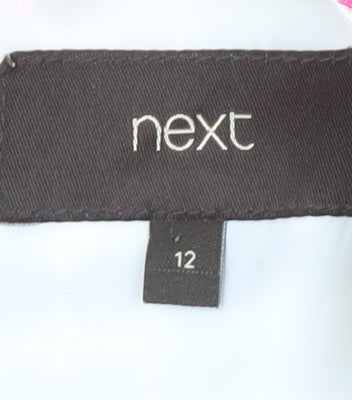 Next Women's Multicoloured Striped Dress Size 12