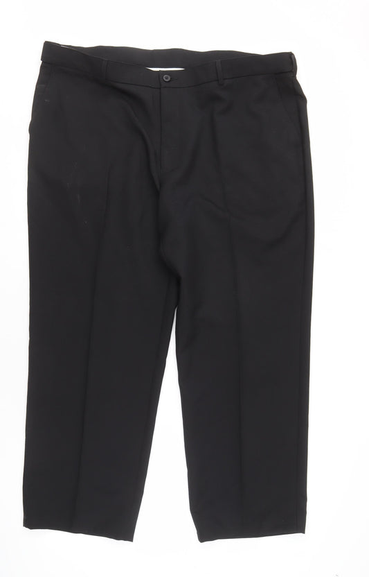 Farah Men's Black Trousers, Size 44, New With Tags