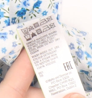 Marks and Spencer Women's Floral Long Dress Size 6