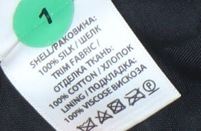 Monsoon Women's Black Floral Silk Dress Size 12