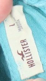 Womens UK Size L Hollister Blue  Tank