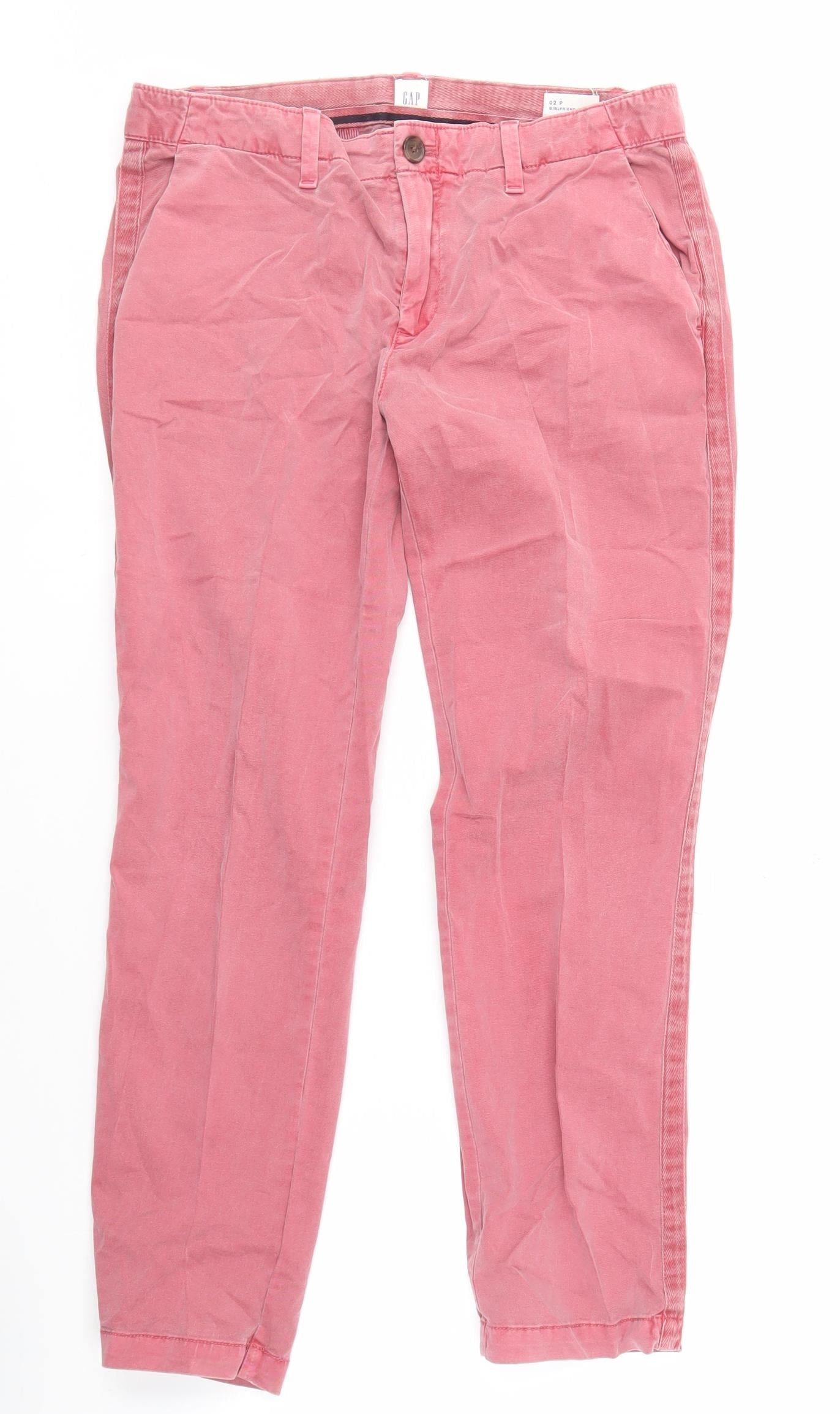 Gap Women's Pink Petite Chinos Size 2