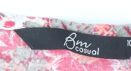Womens UK Size 12 Bm Casual Multicoloured  Blouse