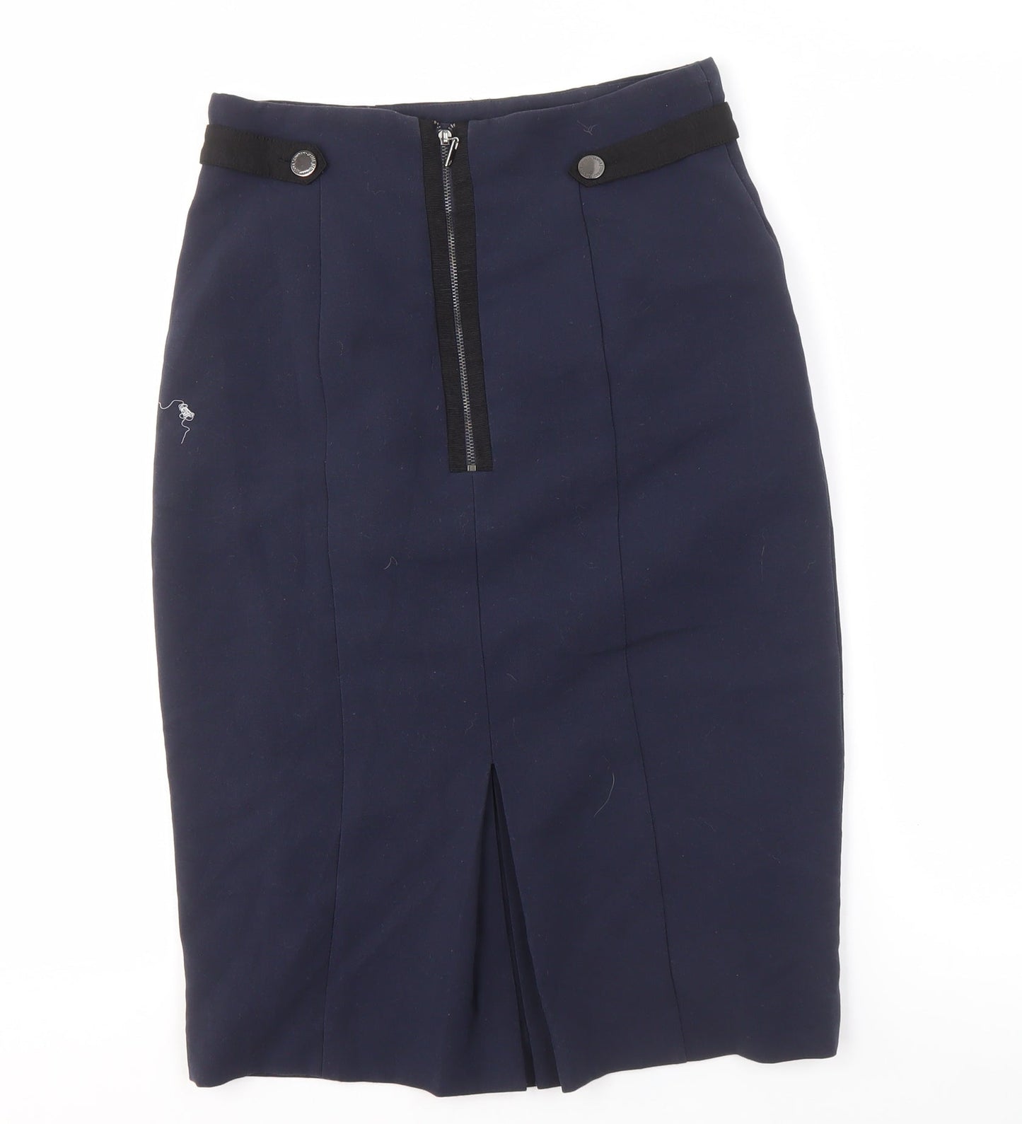 Jasper Conran Women's Blue Pencil Skirt Size 8