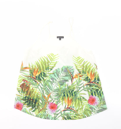 Womens UK Size 10 Warehouse Multicoloured Camisole Tank