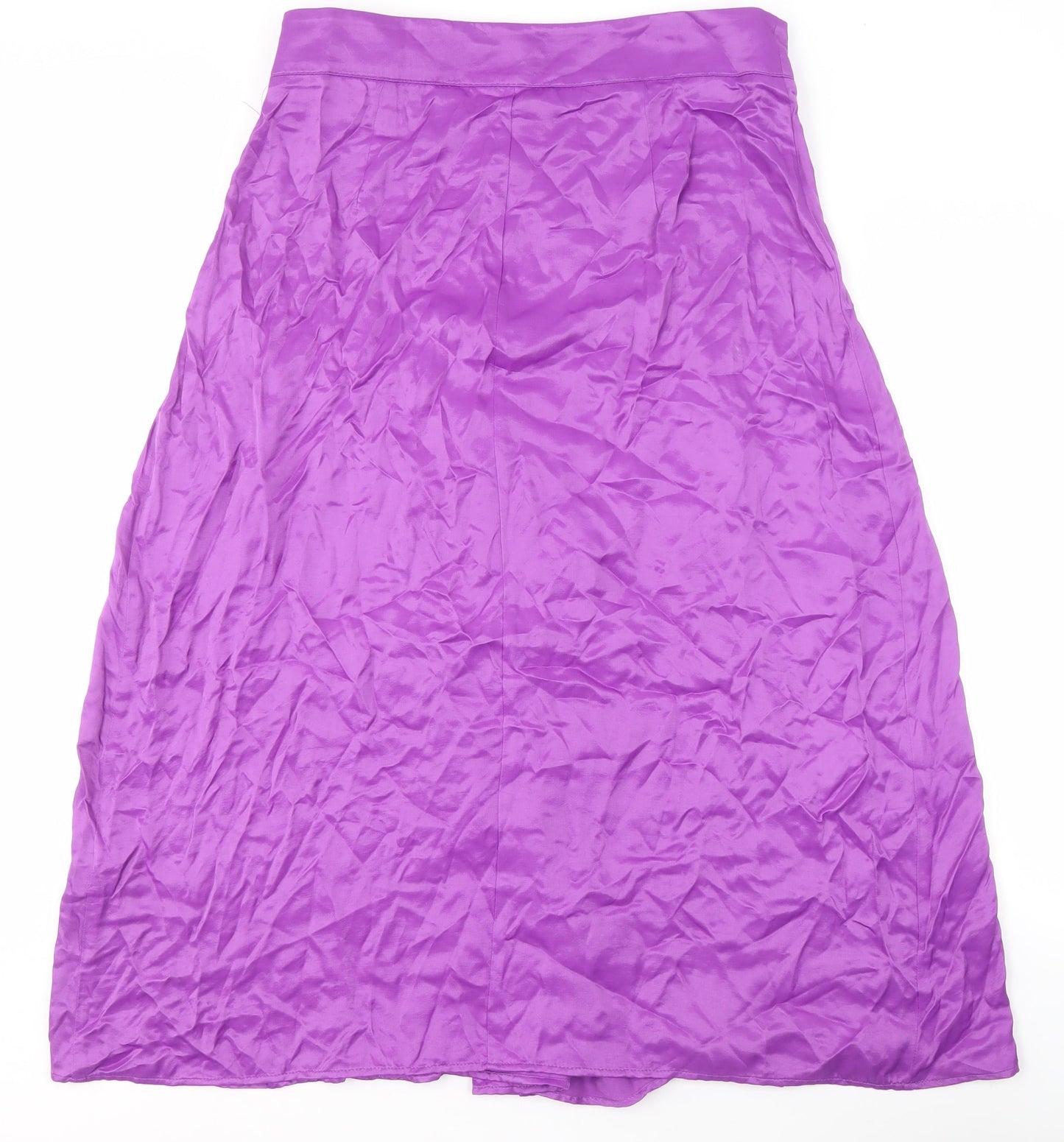 Zara Women’s Purple Pleated Long Skirt XL