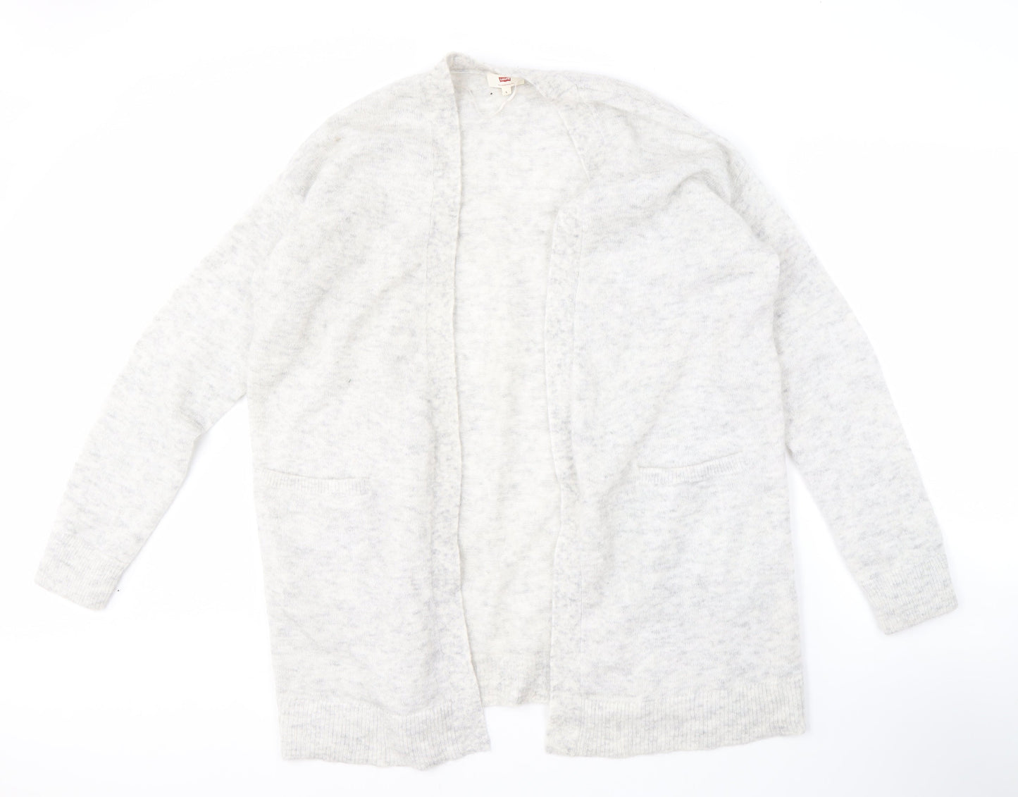Womens UK Size L Levi's Grey Cardigan Jumper