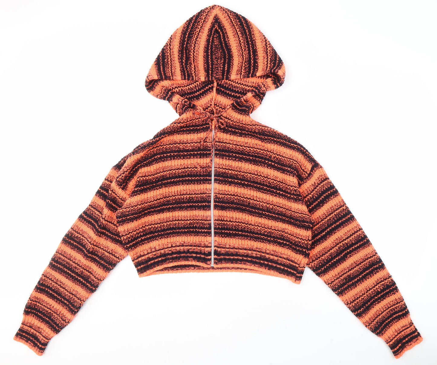 Womens UK Size 10 ASOS DESIGN Multicoloured Full Zip Jumper