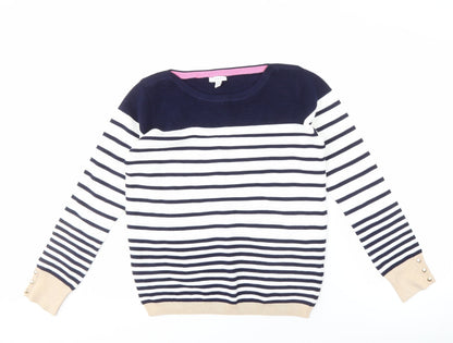 Womens UK Size 14 Spirit Multicoloured Pullover Jumper